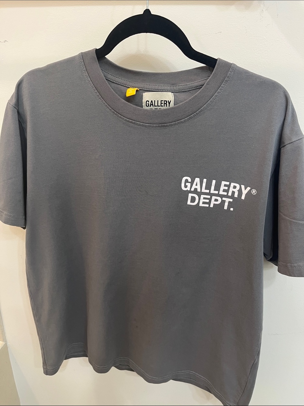 Gallery Dept Gray Short-Sleeve Logo Tee